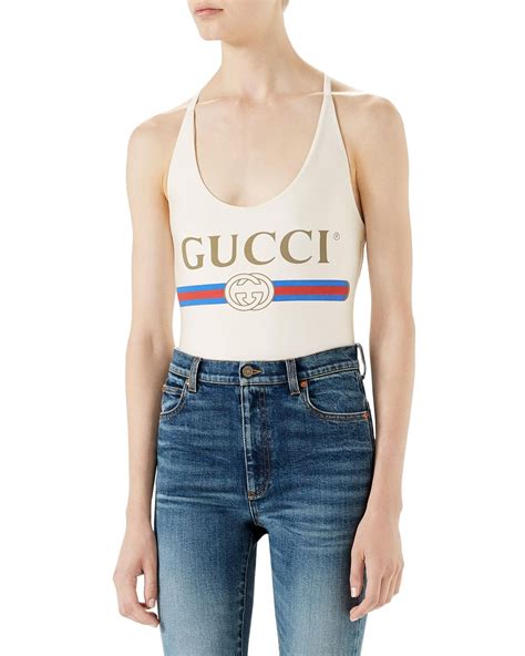 gucci print bralette|gucci logo bodysuit.